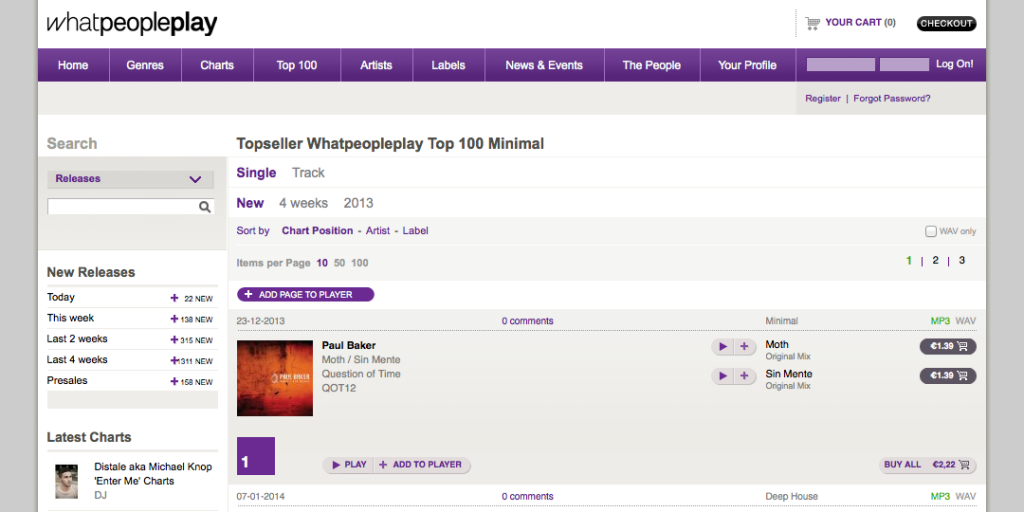 Question of Time Records - Paul Baker - Moth / Sin Mente EP